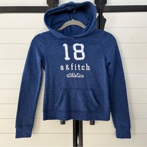 Abercrombie Kids Blue Hoodie Size Medium A&F Sweatshirt Soft